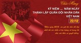 Thư mục chuyên đề kỷ niệm 78 năm Ngày thành lập Quân đội nhân dân Việt Nam 22/12/1944-22/12/2022
