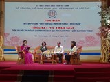 Sở VHTTDL Hà Nam tổ chức tọa đàm và trao giải Cuộc thi viết tìm hiểu về gia đình với chủ đề “Gia đình hạnh phúc - Quốc gia thịnh vượng”.