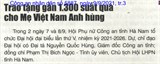 Trao tặng gần 1300 suất quà cho Mẹ Việt Nam anh hùng