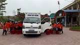 Thư viện Tỉnh phục vụ lưu động tại trường Tiểu học Lê Hồng Phong