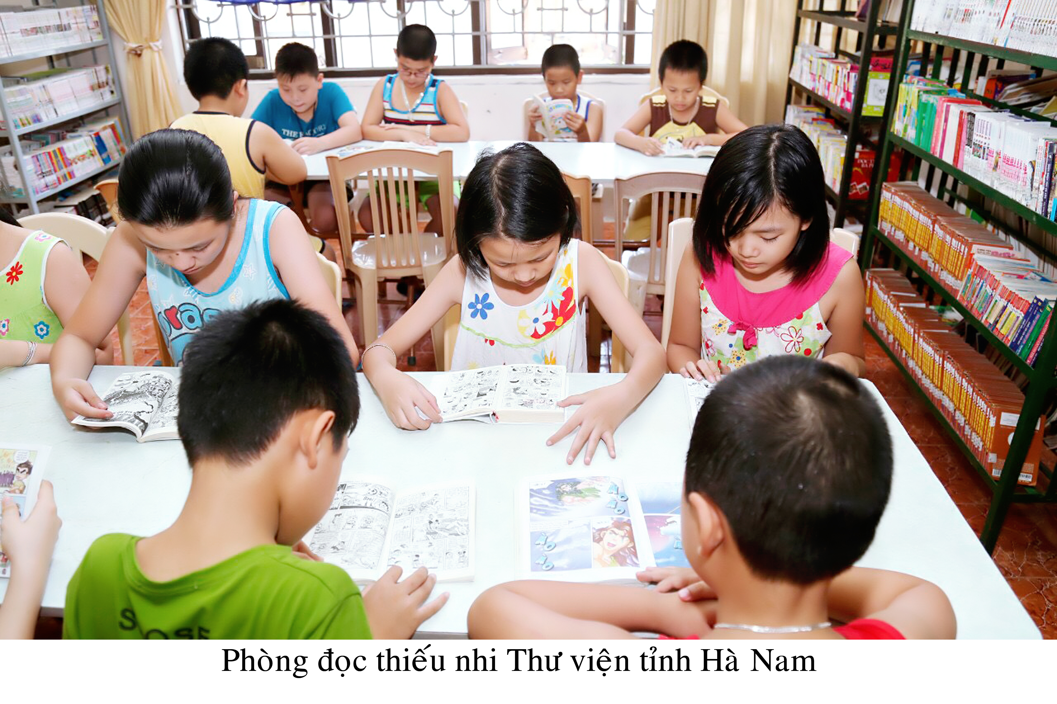 Thư viện tỉnh - Đẩy mạnh đổi mới công tác phục vụ bạn đọc thiếu nhi