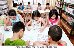 Thư viện tỉnh - Đẩy mạnh đổi mới công tác phục vụ bạn đọc thiếu nhi